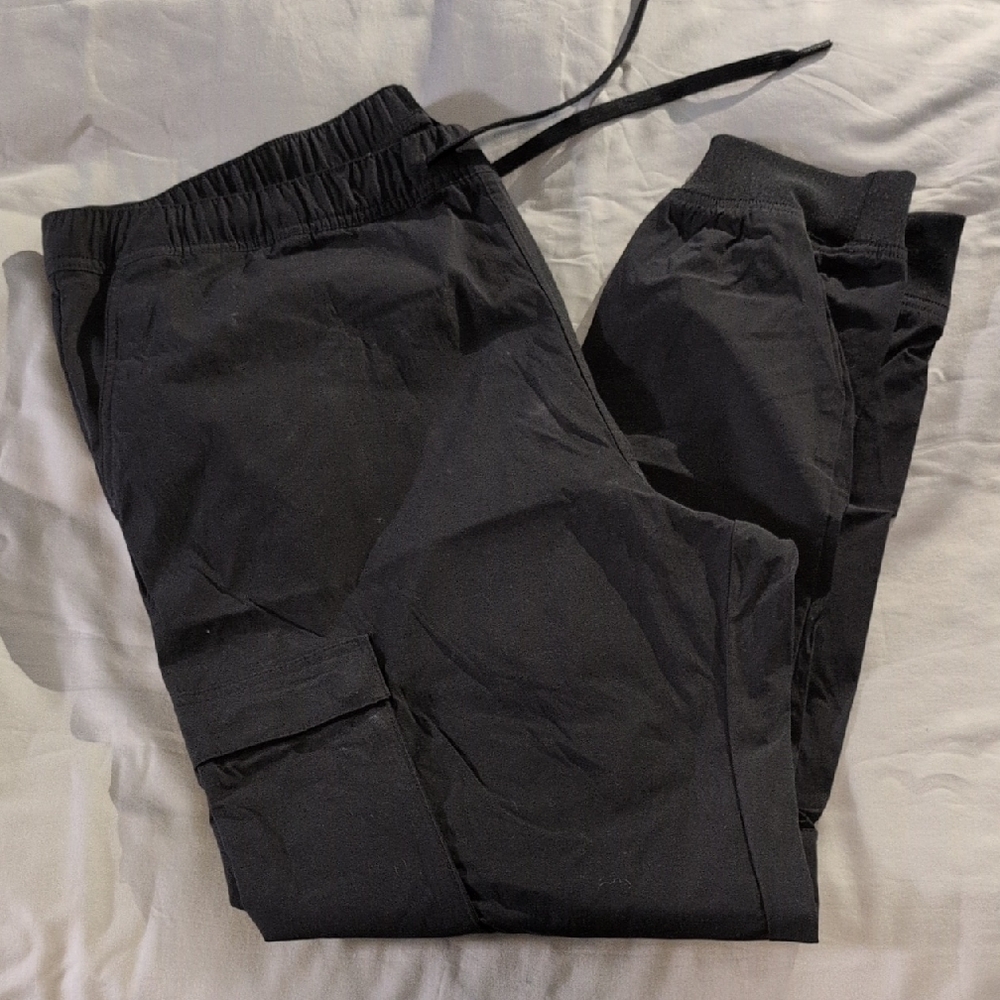 H&M Men's Slim Black Cargo Pants XXL